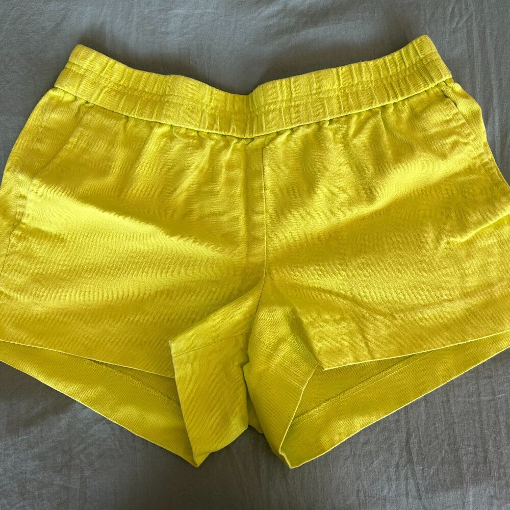Women's J. Crew Neon Yellow/Green Summer Shorts